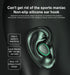 Noise reduction hang Lug type Bluetooth headset-Black*Green