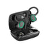 Noise reduction hang Lug type Bluetooth headset-Black*Green