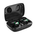 Noise reduction hang Lug type Bluetooth headset-Black*Green