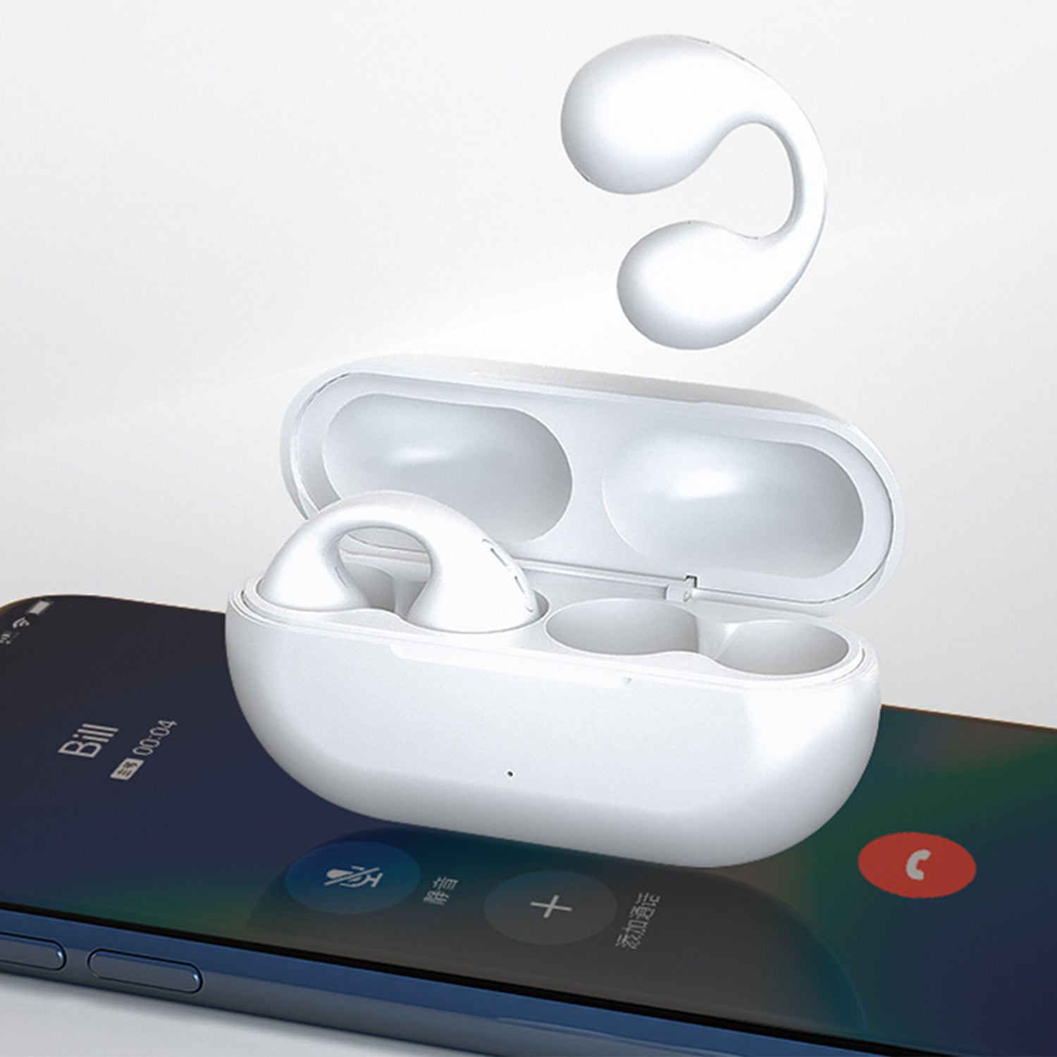 Wireless Bluetooth Earclip HD Bluetooth Headset