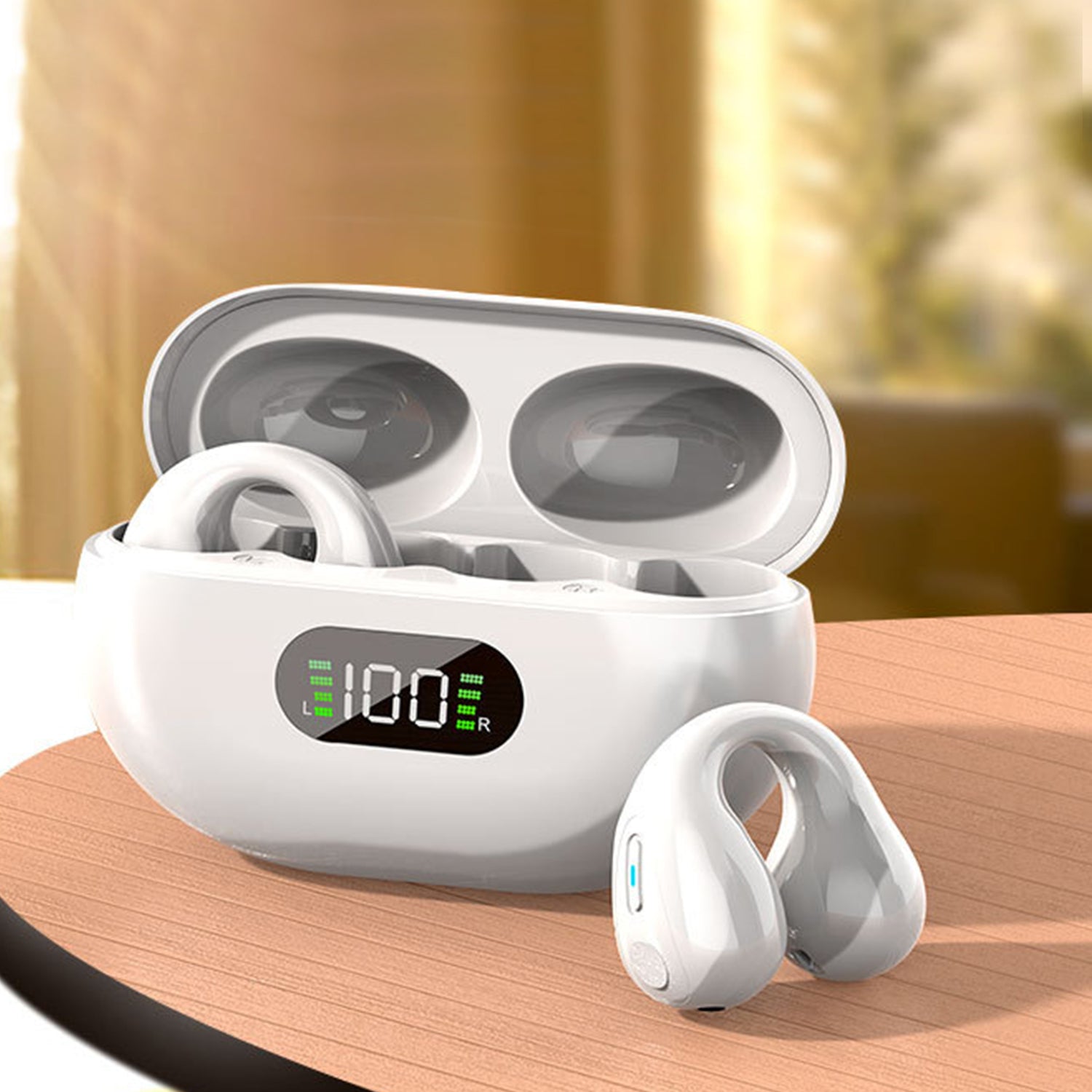Wireless Bluetooth Noise-reducing ear-mounted Bluetooth headset