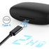 Wireless Bluetooth Subwoofer Colorful Card Flash Stereo-Black