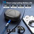 Wireless Bluetooth Headphones 8Hrs Playtime HD Stereo ,Audio Digital LED Display ,Over-Ear Earphones With Earhook Waterproof With Mic For Sport Running Workout Headphones