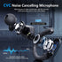 Wireless Bluetooth Headphones 8Hrs Playtime HD Stereo ,Audio Digital LED Display ,Over-Ear Earphones With Earhook Waterproof With Mic For Sport Running Workout Headphones