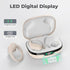 Wireless Bluetooth Headphones 8Hrs Playtime HD Stereo ,Audio Digital LED Display ,Over-Ear Earphones With Earhook Waterproof With Mic For Sport Running Workout Headphones