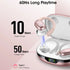 Wireless Bluetooth Headphones 8Hrs Playtime HD Stereo ,Audio Digital LED Display ,Over-Ear Earphones With Earhook Waterproof With Mic For Sport Running Workout Headphones