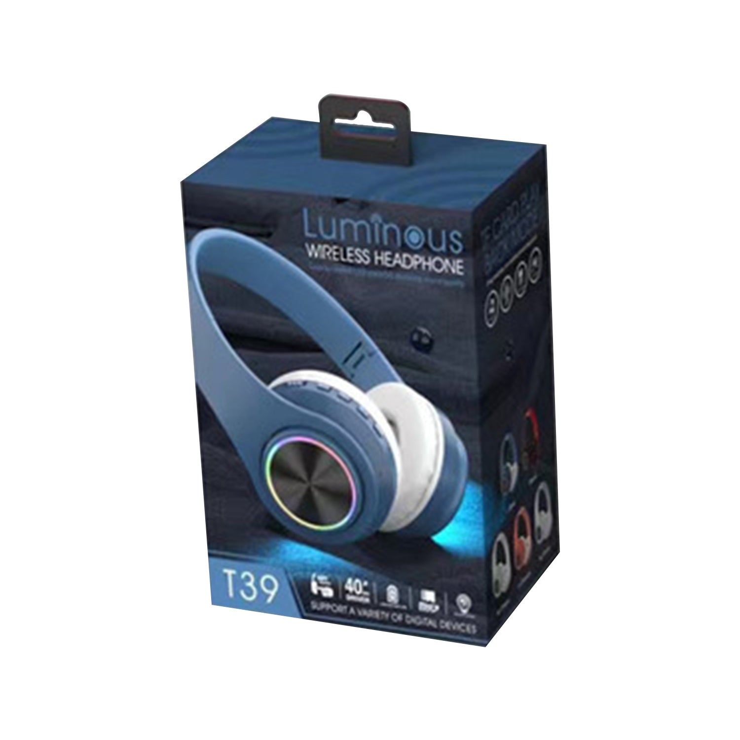 The headset wireless Bluetooth headset can be inserted into the card