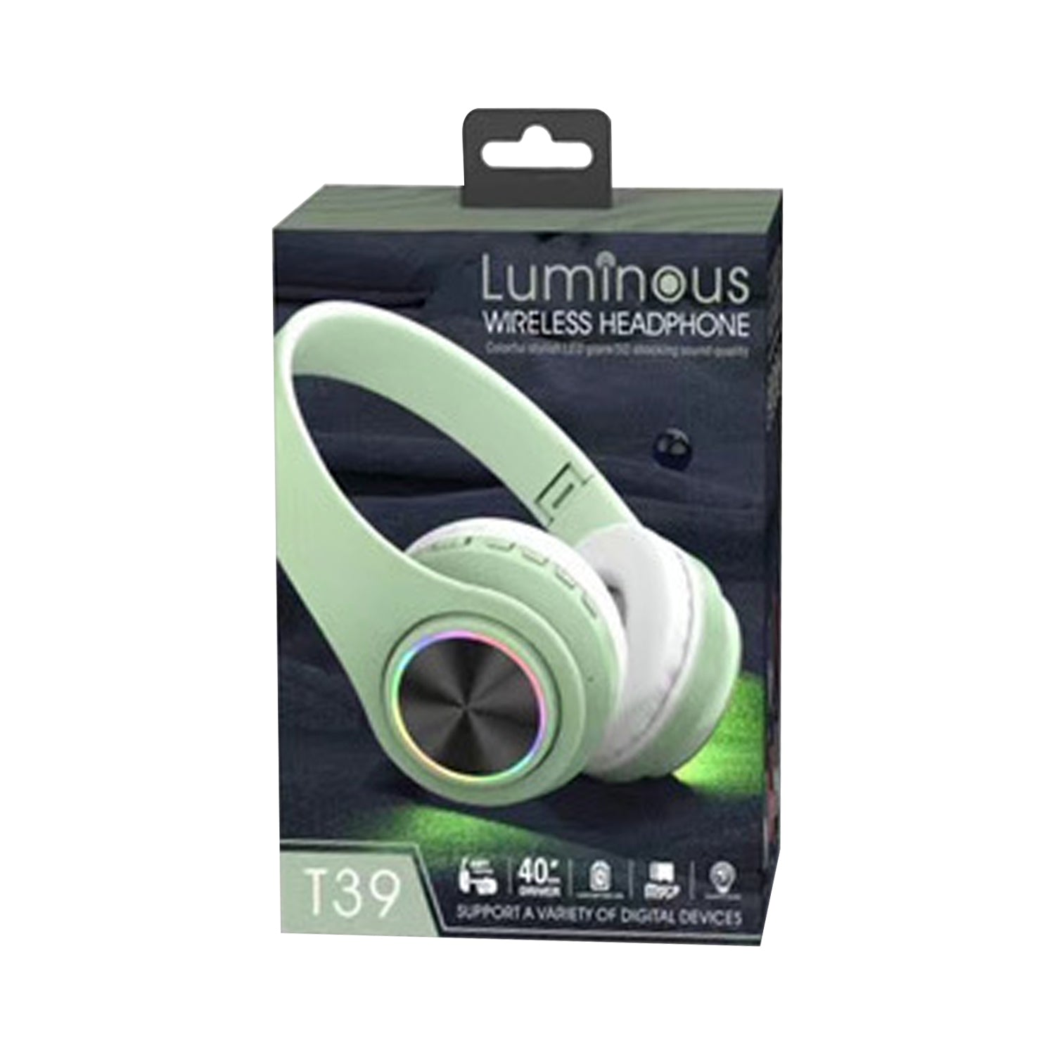 The headset wireless Bluetooth headset can be inserted into the card