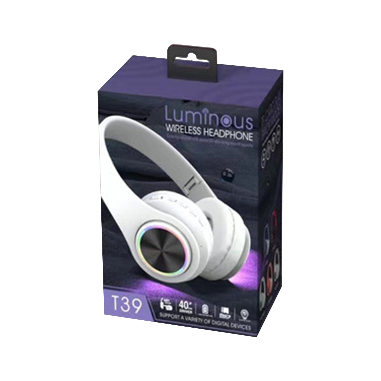 The headset wireless Bluetooth headset can be inserted into the card