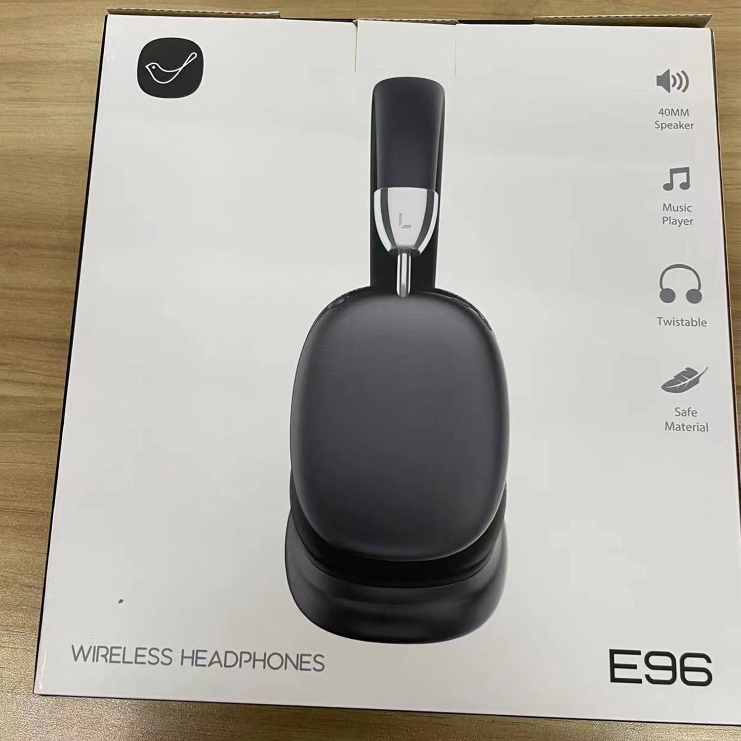 High-Fidelity Wireless Bluetooth Headset - 12 Hours Battery, Crystal Clear Sound, Ergonomic Design