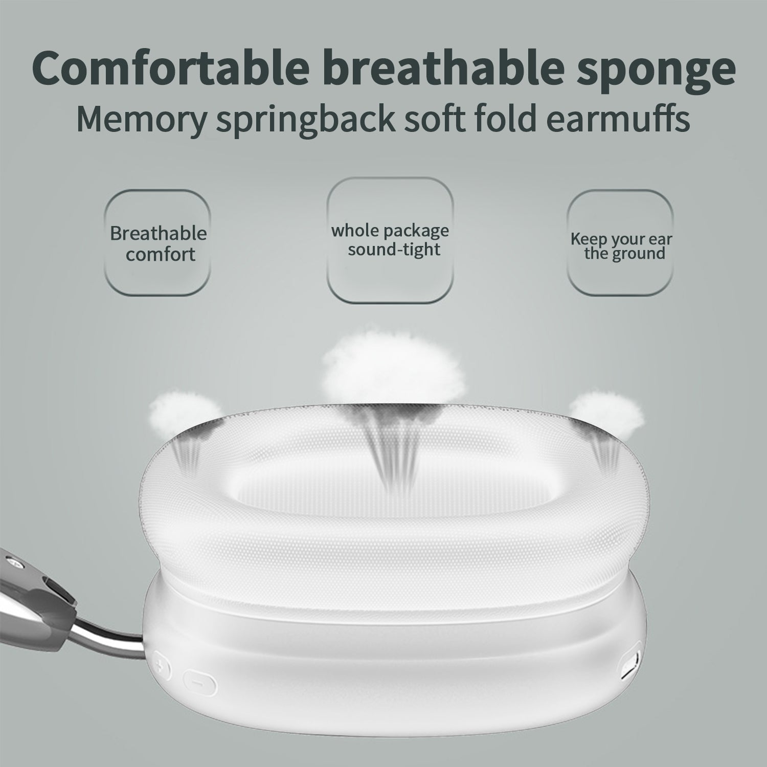 High-Fidelity Wireless Bluetooth Headset - 12 Hours Battery, Crystal Clear Sound, Ergonomic Design