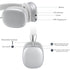 High-Fidelity Wireless Bluetooth Headset - 12 Hours Battery, Crystal Clear Sound, Ergonomic Design
