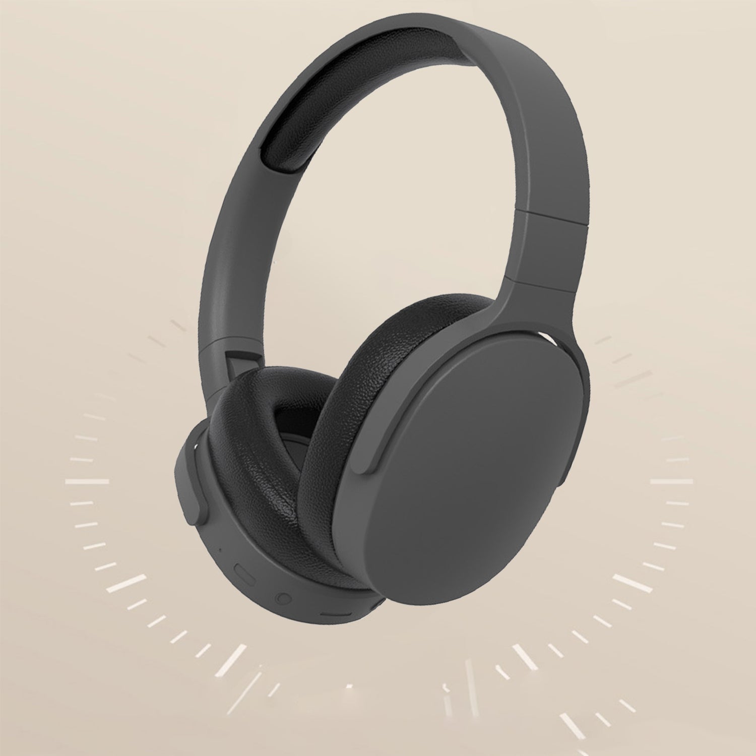 Wireless Headset Bluetooth Headphones with Intelligent Noise Reduction Bluetooth-Compatible Wireless with Microphone Foldable Sports Headset