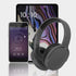 Wireless Headset Bluetooth Headphones with Intelligent Noise Reduction Bluetooth-Compatible Wireless with Microphone Foldable Sports Headset