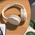 Wireless Headset Bluetooth Headphones with Intelligent Noise Reduction Bluetooth-Compatible Wireless with Microphone Foldable Sports Headset