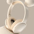 Wireless Headset Bluetooth Headphones with Intelligent Noise Reduction Bluetooth-Compatible Wireless with Microphone Foldable Sports Headset