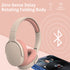 Wireless Headset Bluetooth Headphones with Intelligent Noise Reduction Bluetooth-Compatible Wireless with Microphone Foldable Sports Headset