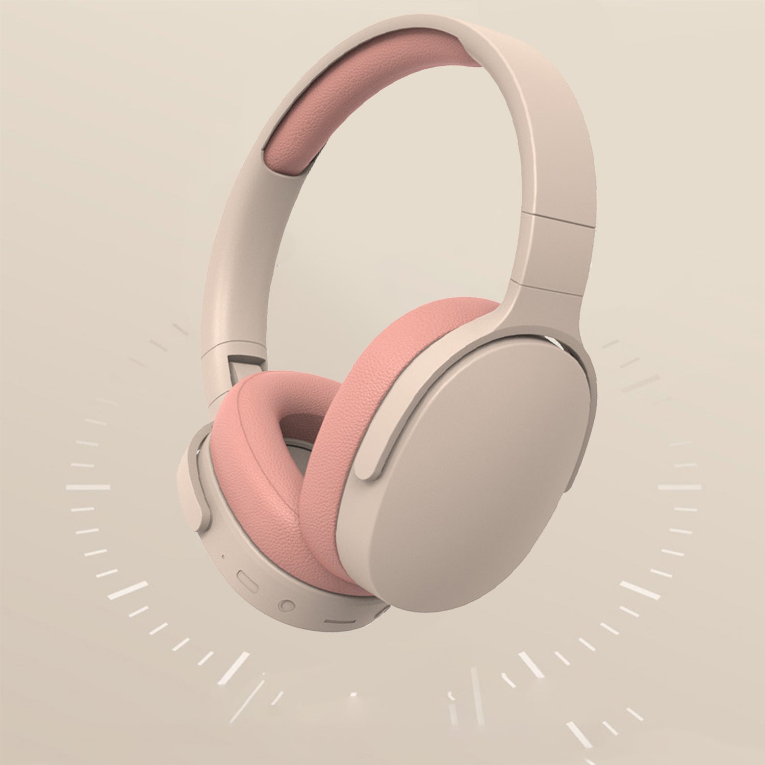 Wireless Headset Bluetooth Headphones with Intelligent Noise Reduction Bluetooth-Compatible Wireless with Microphone Foldable Sports Headset