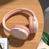 Wireless Headset Bluetooth Headphones with Intelligent Noise Reduction Bluetooth-Compatible Wireless with Microphone Foldable Sports Headset