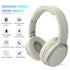 Bluetooth Over Ear Headphones, Wireless Stereo Folding Headphones and Wireless Headset, for Mobile Phone, TV, PC, Soft Earmuffs and Lightweight