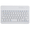 7-inch Bluetooth Wireless Mini Keyboard for IOS/MAC/Windows/Android-White