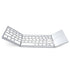 Portable Folding Wireless keyboard Bluetooth Rechargeable BT Touchpad Keypad for IOS/Android/Windows ipad Tablet-Black