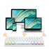 Wireless Bluetooth USB Dual-Mode 61 Keys Gaming Mechanical Keyboard RGB Backlight for Phone/PC Computer/Notebook
