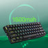 Wireless Bluetooth USB Dual-Mode 61 Keys Gaming Mechanical Keyboard RGB Backlight for Phone/PC Computer/Notebook
