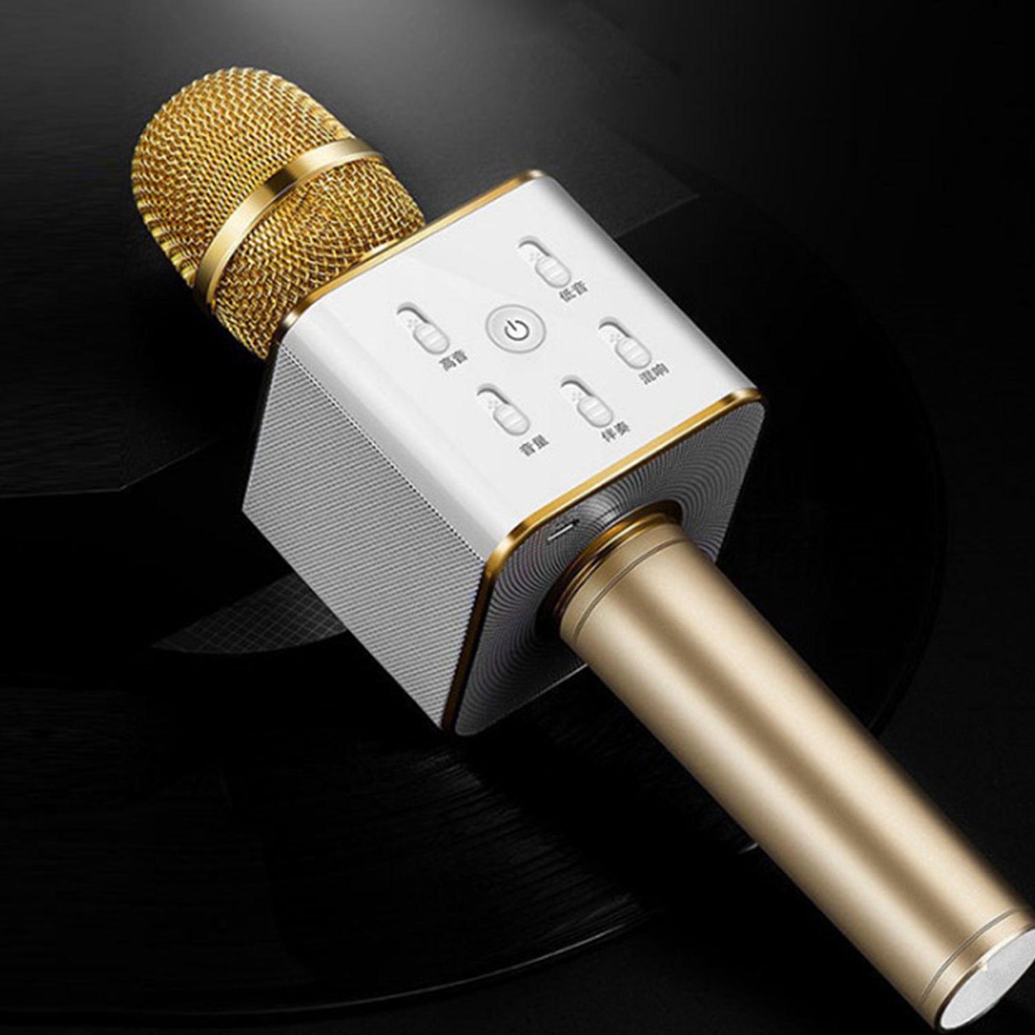 Wireless Multiuse Microphone, bluetooth speaker, and Recording for iPhone / Android