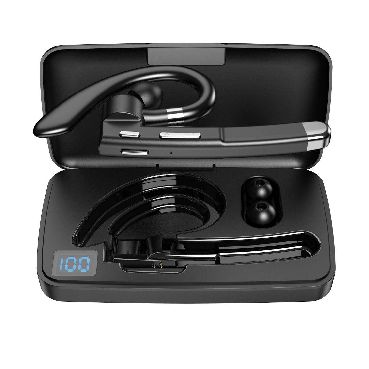 Business Bluetooth single ear digital display headset