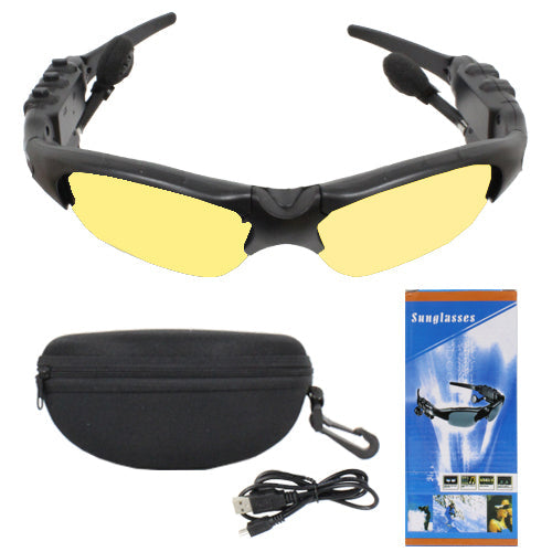 Wireless Music Sunglasses with Stereo Handsfree Bluetooth 4.1 Headset Headphone