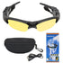 Wireless Music Sunglasses with Stereo Handsfree Bluetooth 4.1 Headset Headphone