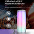LED Flashing Light Portable Wireless Bluetooth Speaker