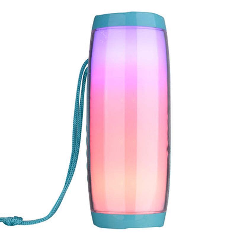 LED Flashing Light Portable Wireless Bluetooth Speaker