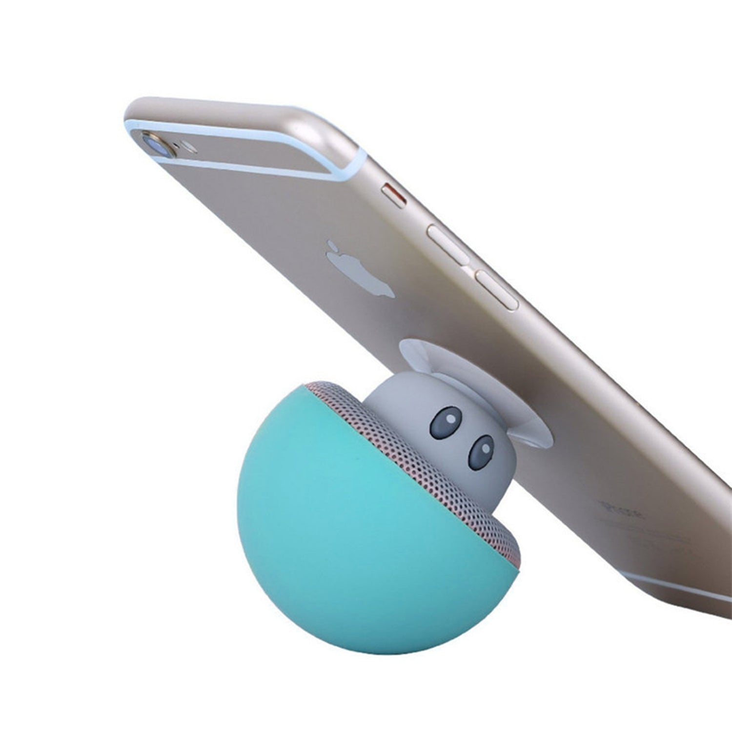 Mini mushroom Bluetooth wireless speaker, which can be used as a mobile phone support