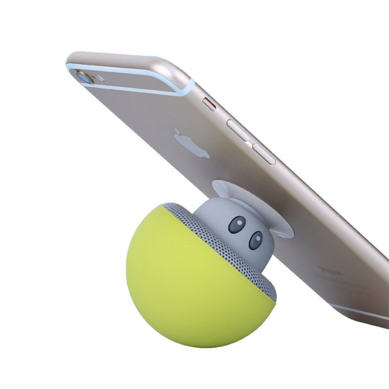 Mini mushroom Bluetooth wireless speaker, which can be used as a mobile phone support
