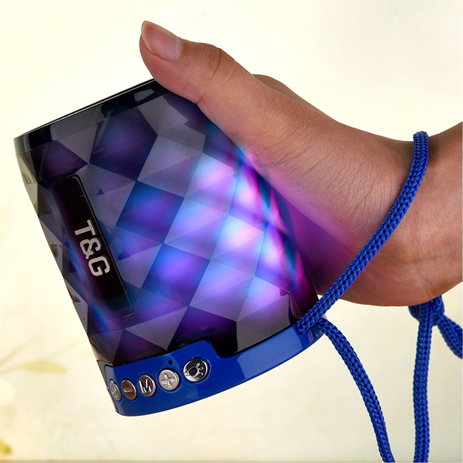 Stereo Color Changing LED Bluetooth Speaker for All Wireless Devices
