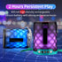 Stereo Color Changing LED Bluetooth Speaker for All Wireless Devices