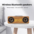 Retro Bluetooth Music Player with Phone Radio Charging