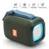 USB wireless portable Bluetooth speaker with fabrics belt
