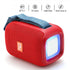 USB wireless portable Bluetooth speaker with fabrics belt