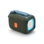 USB wireless portable Bluetooth speaker with fabrics belt
