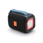 USB wireless portable Bluetooth speaker with fabrics belt