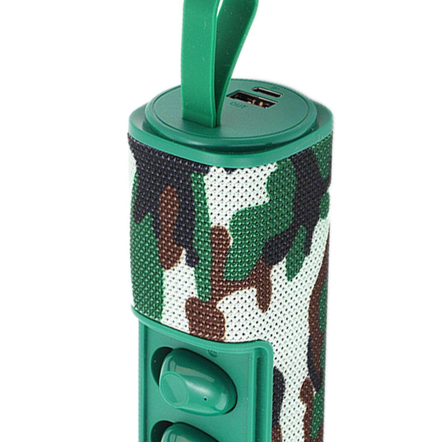 3 in1 Wireless Bluetooth Speaker Outdoor Portable Mobile Power bank and sports headphones