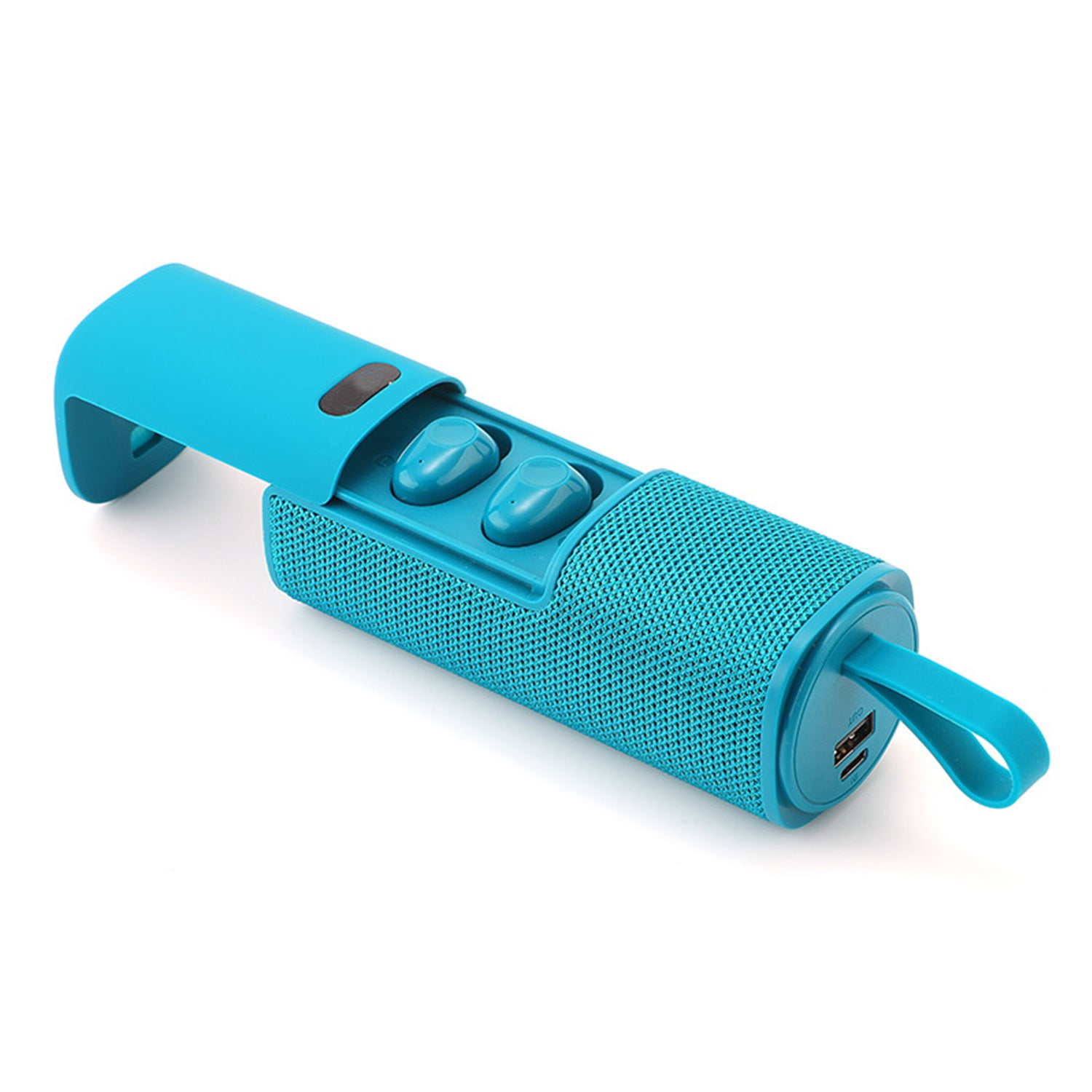 3 in1 Wireless Bluetooth Speaker Outdoor Portable Mobile Power bank and sports headphones