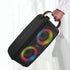 Wireless dazzle colour portable  Bluetooth speaker-Black