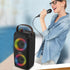 Wireless dazzle colour portable  Bluetooth speaker-Black