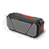 Wireless dazzle colour outdoor karaoke remote controller Bluetooth speaker-Black