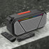 Wireless dazzle colour outdoor karaoke remote controller Bluetooth speaker-Black