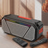 Wireless dazzle colour outdoor karaoke remote controller Bluetooth speaker-Black